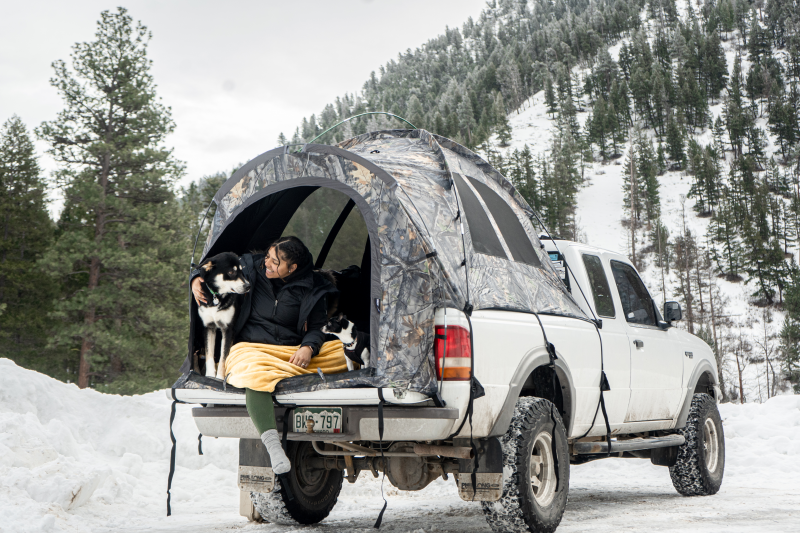 Napier truck tent